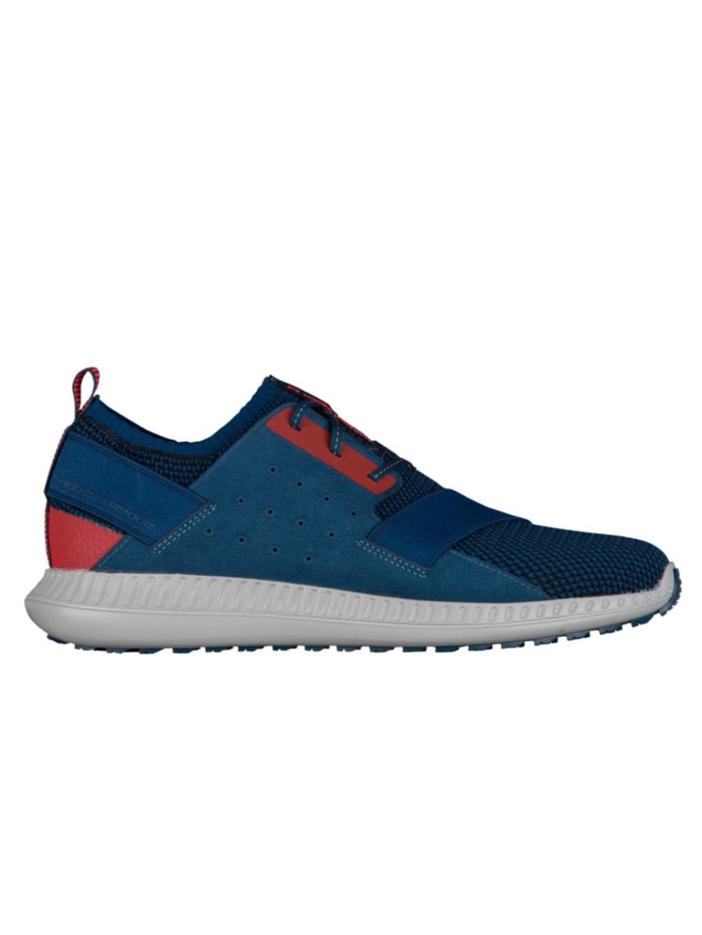 Under Armour Threadborne Shift Heathered Blue Athletic Shoes Size 10